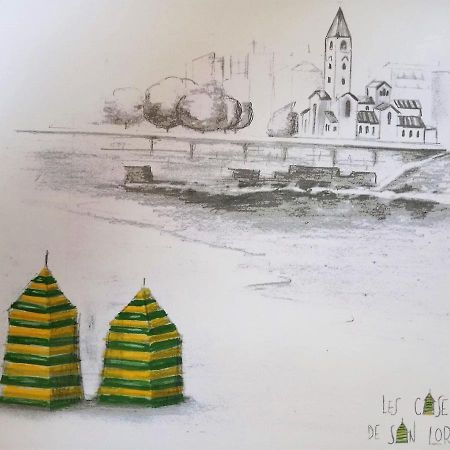 Les Casetes De San Lorenzo Хихон Екстериор снимка